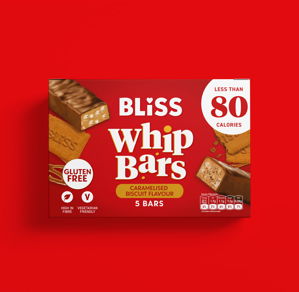 Caramelised Biscuit Flavour Whip Bars