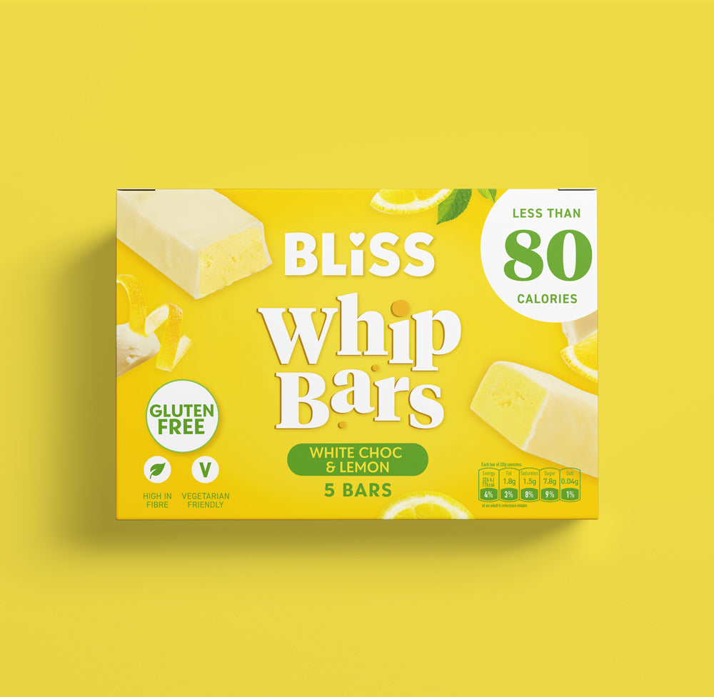 White Chocolate & Lemon Flavour Whip Bars