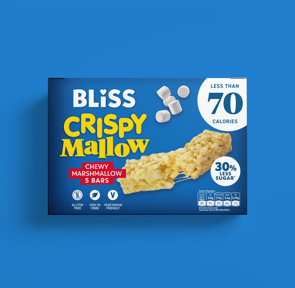 Chewy Marshmallow Crispy Mallow Bars